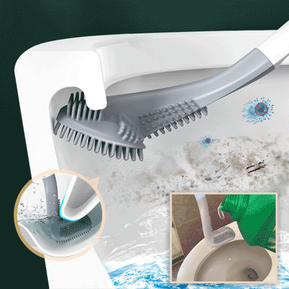 Brosse de Toilette ErgoClean : Nettoyage Profond et Confortable