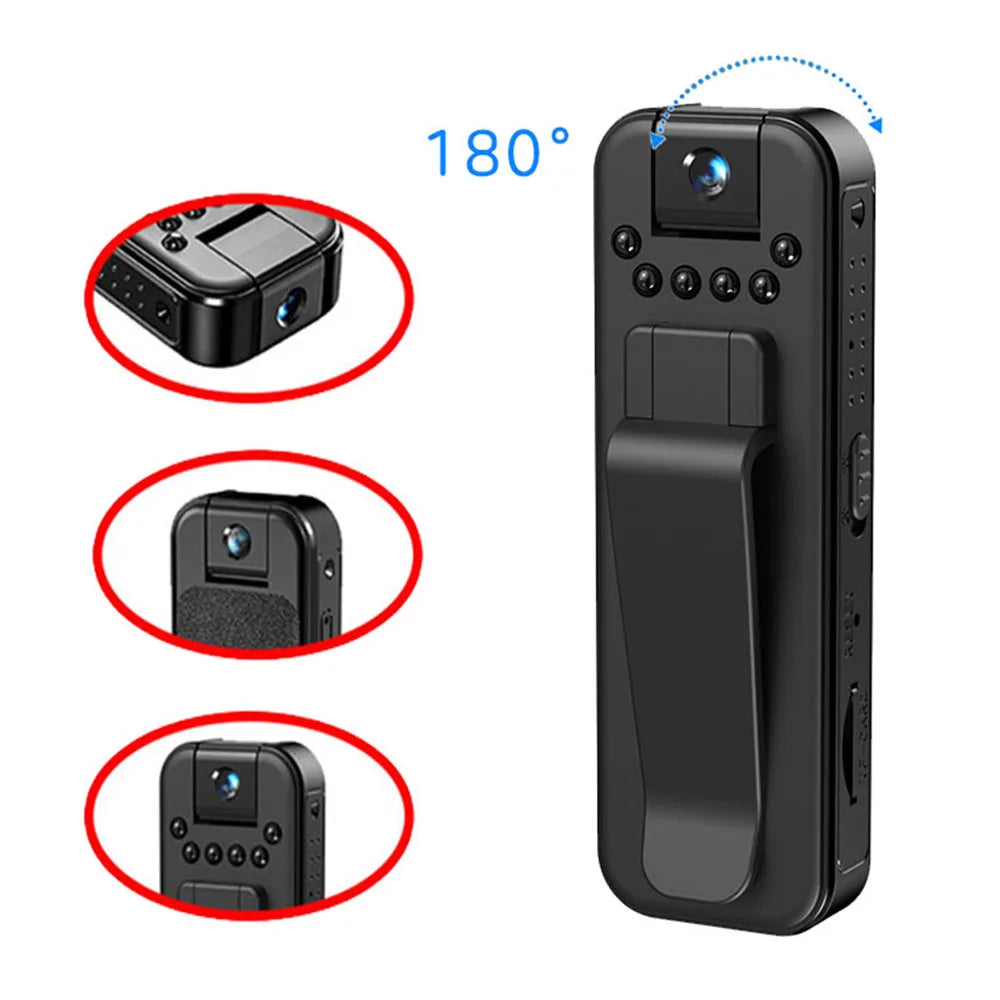 Mini Caméra HD 1080P Portable - Votre Compagnon de Surveillance Fiable