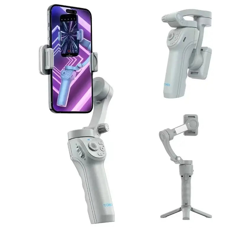 Gimbal Estabilizador TOKQI M01: Capturez chaque instant avec précision et élégance
