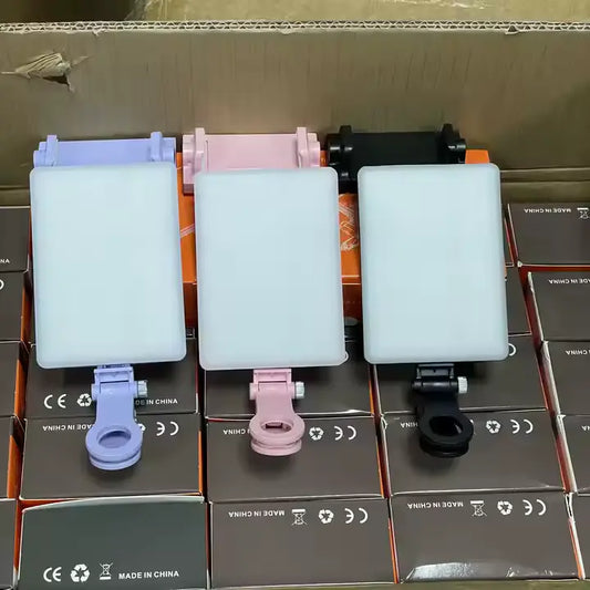 Lumière Selfie pour Smartphone : Rechargeable et Portable