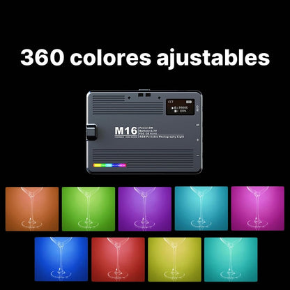 Lumière Encapsulée M16 RGB - la luminaire portable parfaite