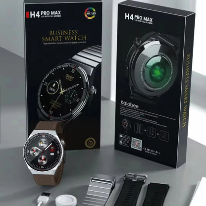 Montre Intelligente H4 Max - Nouvelle Arrivée 2025 - Pour Hommes d'Affaires