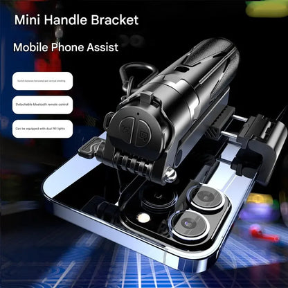 Porte-Téléphone Mini Pliable P15 avec Selfie Stick et Contrôle Bluetooth