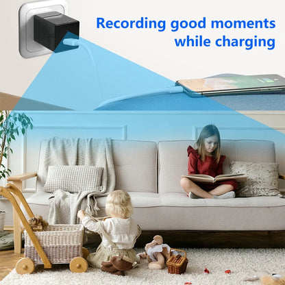 Chargeur avec Caméra Espion Cachée